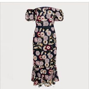 Sam Edelman Embroidered Midi Dress